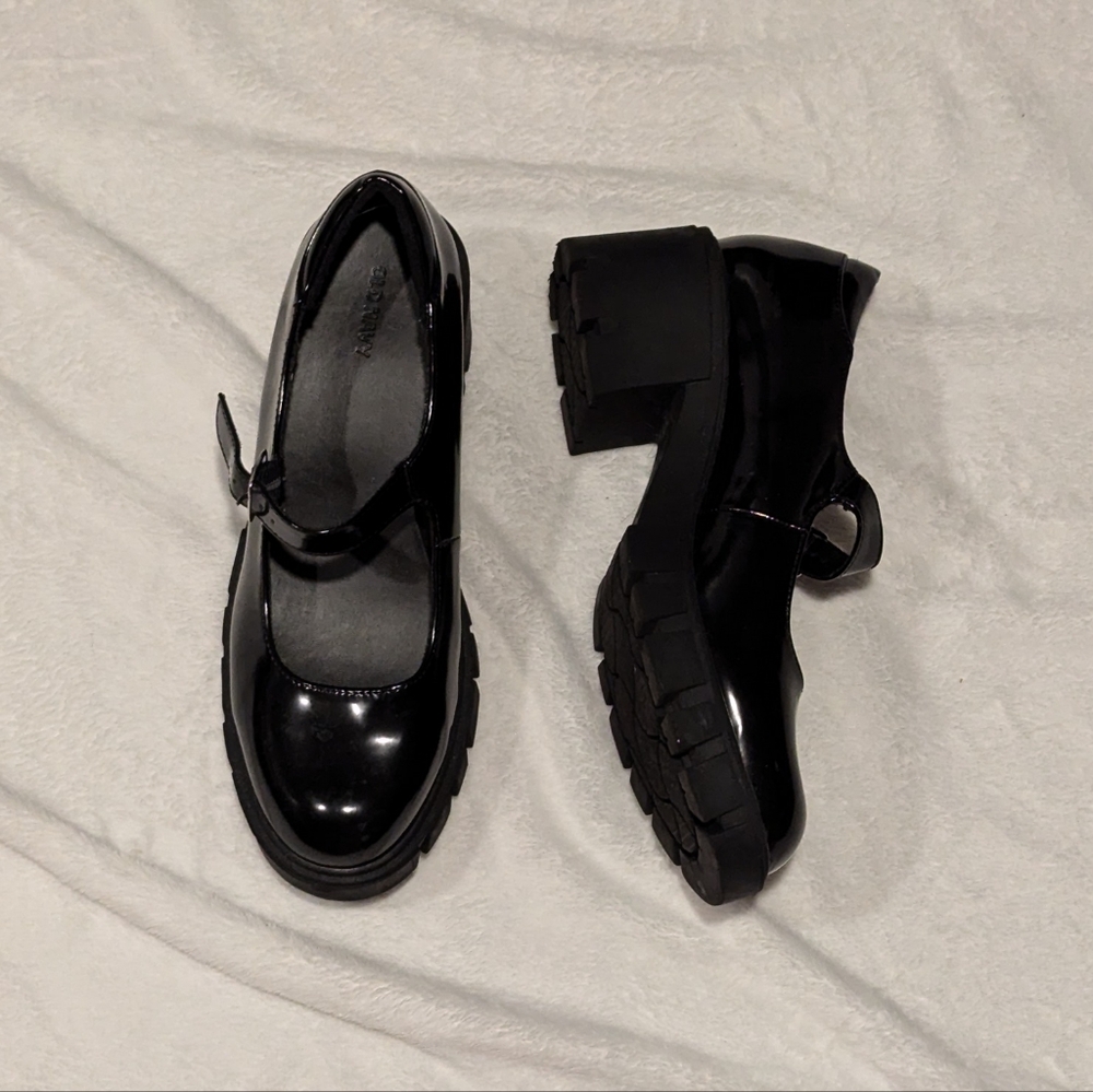 Women's Platform Mary Jane Shoes